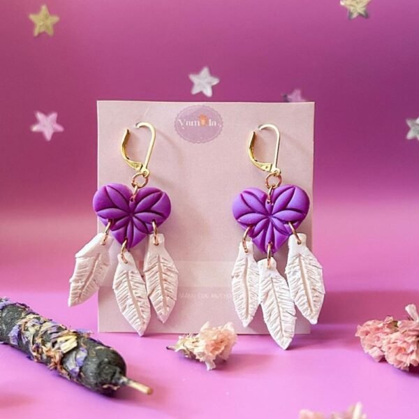 Aretes Atrapa sueños mágico
