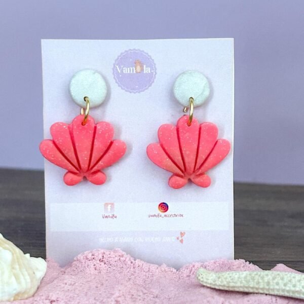 Aretes playa amor