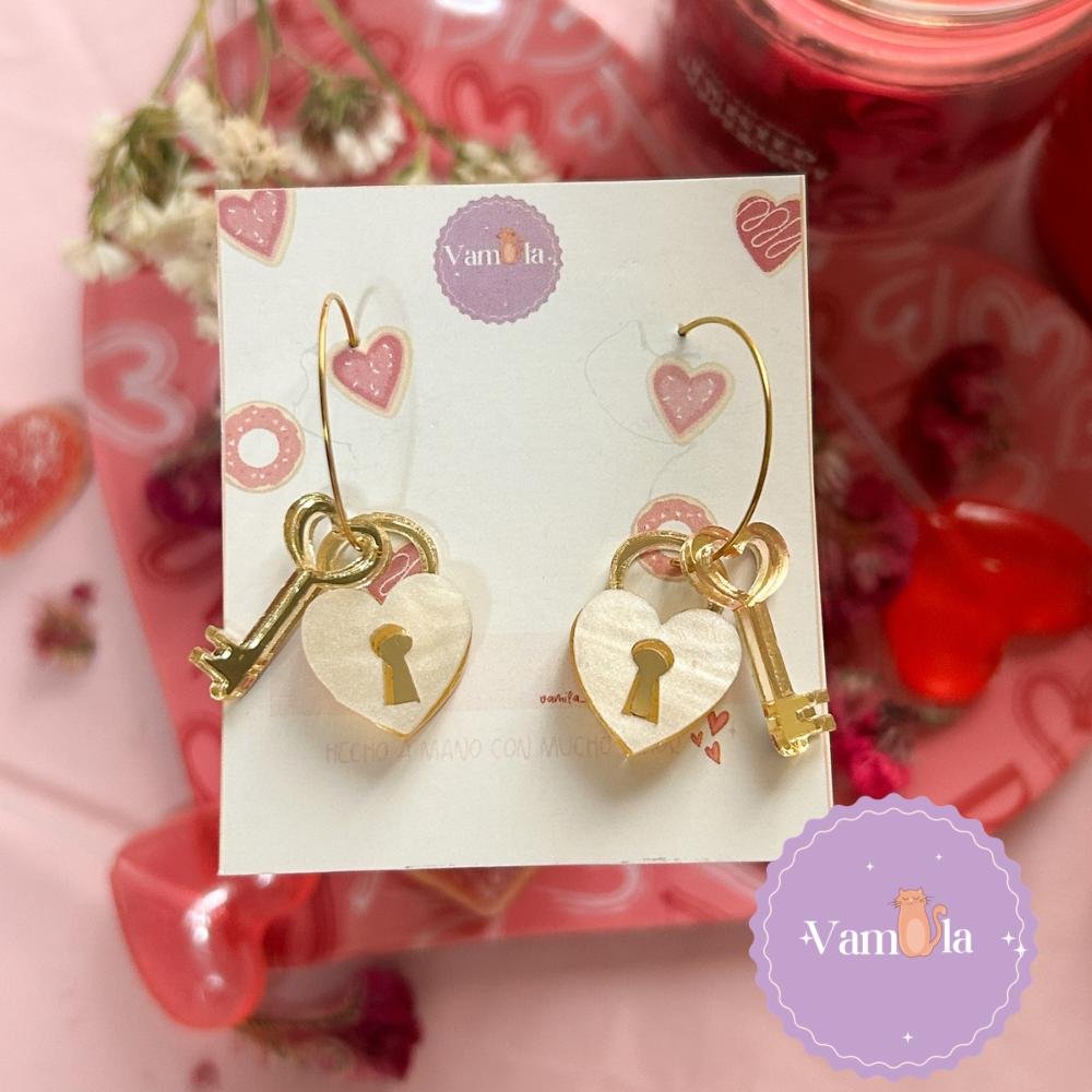 Aretes guardo tu corazón
