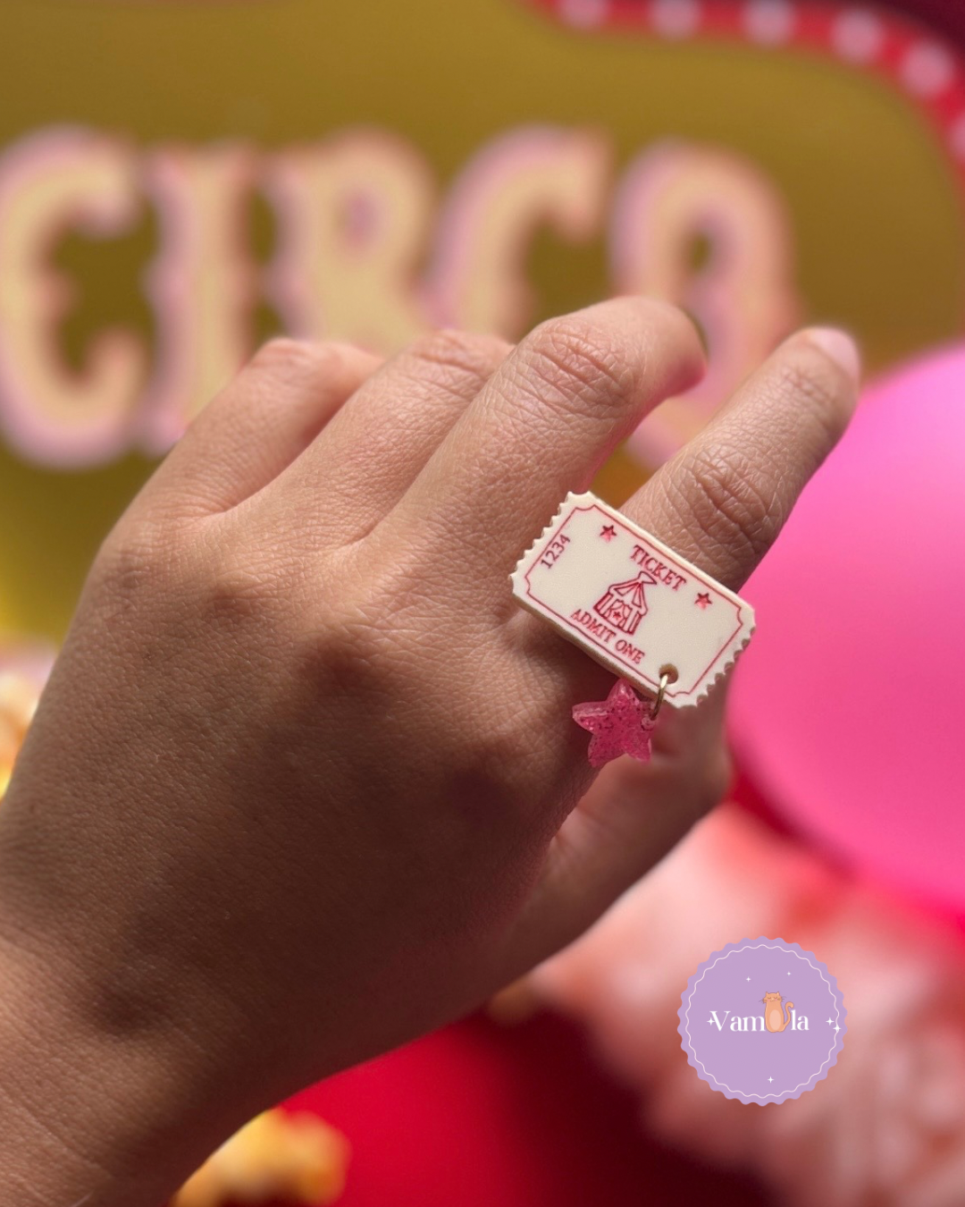 Anillo ticket circo
