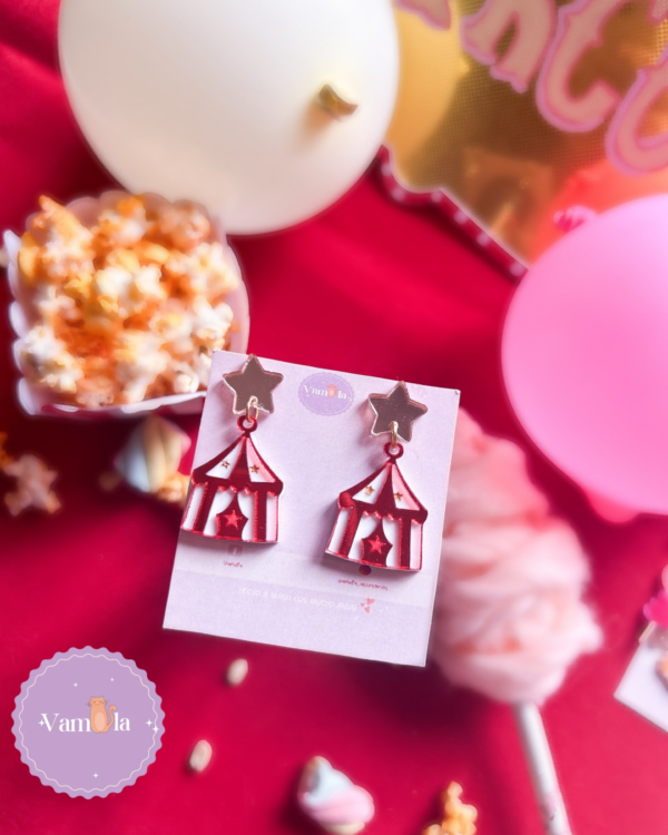 Aretes Carpa de circo