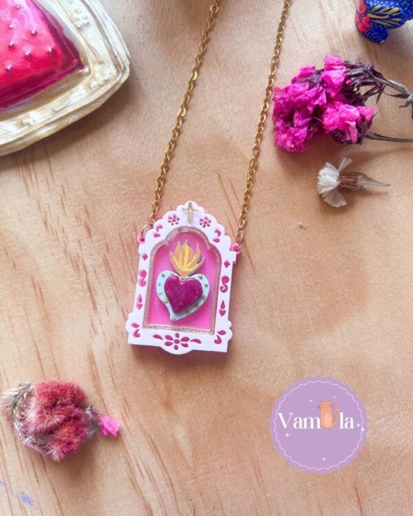 Collar Nicho corazón