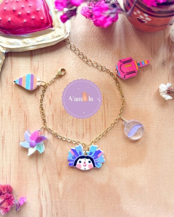 Pulsera juguetes mexicanos